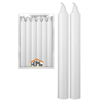 Σπαρματσέτο Κερί πακ=12τεμ 17cm Homie 11672