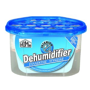 96-653 Αφυγραντικό Κουτί Κομπλέ Χωρητικότητα Υγρασίας:600ml 15x10,5x8,5cm Homie 116673