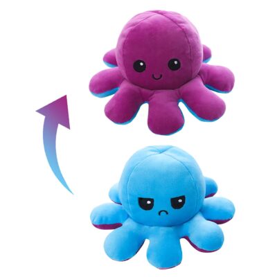 Χταπόδι Λούτρινο Αντιστρεπτό-Octopus Reversible 20cm Homie 116862