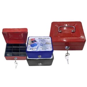 96-856 Κουτί Μεταλλικό Ταμείου με Κλειδαριά 15x12x8cm Homie 116876