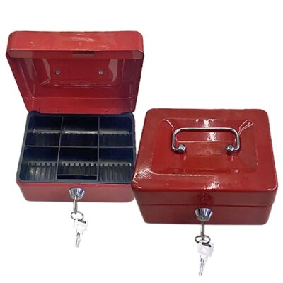 Κουτί Μεταλλικό Ταμείου με Κλειδαριά 15x12x8cm Homie 116876