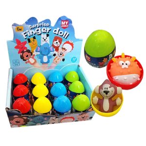 Αυγό Χρωματιστό Ζωάκι Finger Dolls 7x5cm Homie 116964