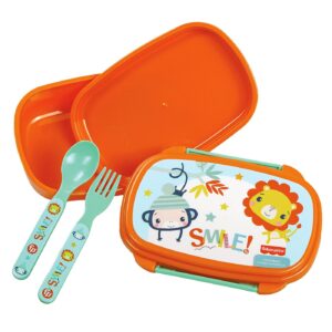 Δοχείο σετ Φαγητού Πλαστικό pp Smile Fisher Price  500ml 17,5x76x12,5cm 500ml JustNote 703701