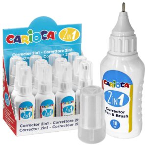 50-3668 Διορθωτικό Carioca 2 σε 1 10ml JustNote 703688