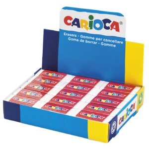 50-3669 Γόμα Λευκή Carioca πακ=30τεμ JustNote 703689
