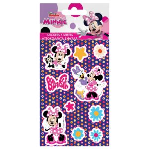 Αυτοκόλλητα σετ 5 Φύλλων Minnie 12x8cm Disney 000563888