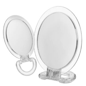 23-1114 Καθρέφτης Επιτραπέζιος Διπλός 18x13cm 4teen4ty 431134