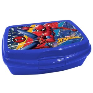 Δοχείο Φαγητού Πλαστικό pp  Spiderman 16,5x12,5x6cm   600ml Spiderman 4427-5422Β