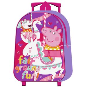 Τσάντα Τρόλευ Νηπίου Ανατομική Peppa pig 28cm Peppa 1000ET31-1188