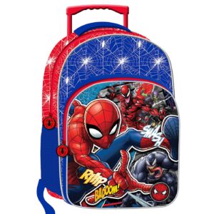 Τσάντα Τρόλευ Δημοτικού Spiderman 43x31x18cm Spiderman