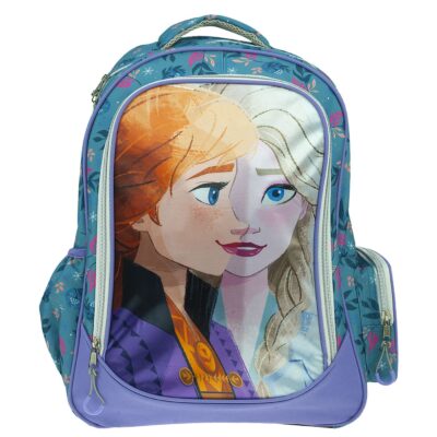 Τσάντα Δημοτικού Οβάλ Frozen 46x35x20cm Gim 341-68031