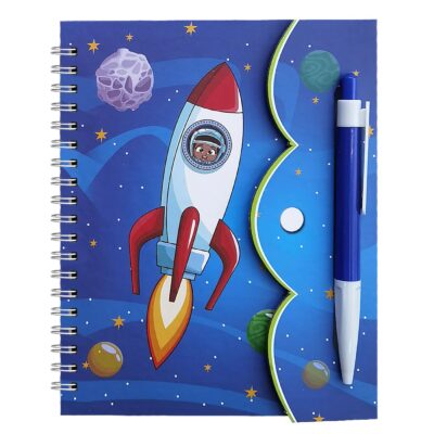 Σημειωματάριο με Στυλό Διάστημα 18x15cm JustNote 703387
