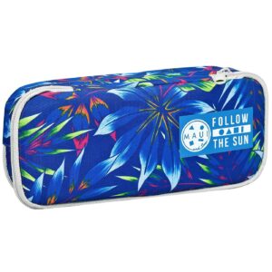 50-3472 Κασετίνα Βαρελάκι Οβαλ Maui Ferns 23x10x6cm Gim 339-03141