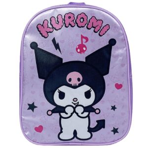 50-3522 Τσάντα Πλάτης Νηπίου Kuromi 29cm Kuromi 1000E28-4251