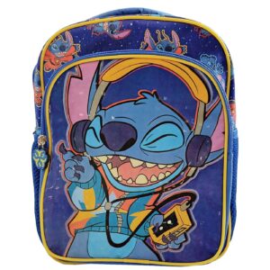50-3547 Τσάντα Πλάτης Νηπίου Stitch με Μπροστινή Τσέπη 29cm Stitch