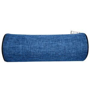 50-3587 Κασετίνα Βαρελάκι Μπλε Πετρόλ 22x8cm JustNote 703607