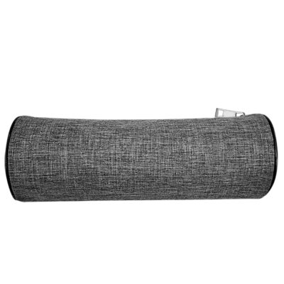 Κασετίνα Βαρελάκι Γκρι 22x8cm JustNote 703608