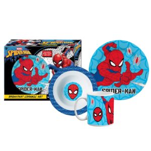 Σετ Φαγητού Κεραμικό Spiderman 3τεμ 25x18,5x9,5cm Spiderman 24623-5428