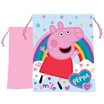 Τσάντα Πουγκί Peppa 27x22cm Peppa 17707-2274