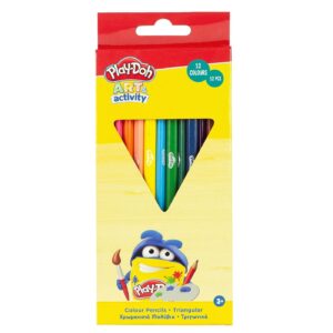 50-3741 Ξυλομπογιές Play Doh σετ= 12τεμ Gim 320-20004