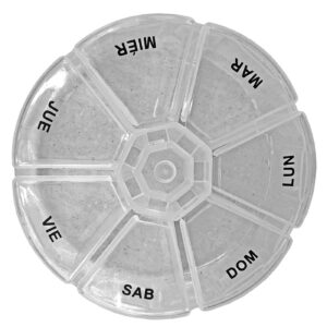 7-233 Θήκη για Χάπια Εβδομάδας ø8,5x2cm 4teen4ty 27253