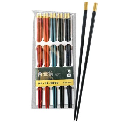 Chopsticks Deluxe σετ=5 Ζευγάρια  Homie 1002219