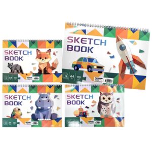84-371 Μπλόκ Ζωγραφικής Sketch Book A4 JustNote 104391