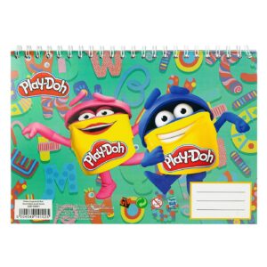 84-378 Μπλοκ Ζωγράφικης Σπιράλ Play Doh Α4, Gim 320-20004