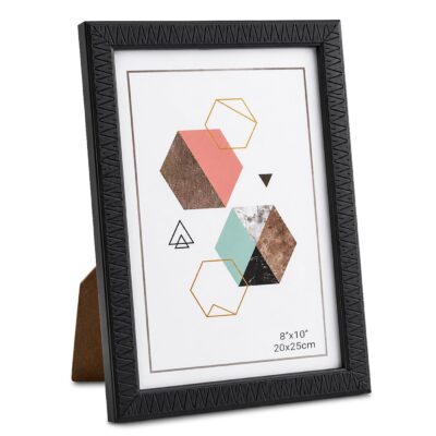 Κορνίζα Πλαστική Μαύρη 8"x10" 20x25cm Homie 322114