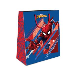 Τσάντα Δώρου Χάρτινη Spiderman  (23cm) 18x23x11cm Spiderman