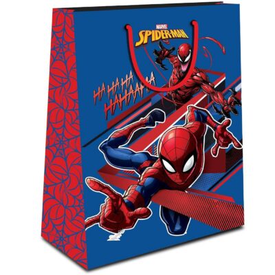 Τσάντα Δώρου Χάρτινη Spidermanί (45cm) 45x33x12cm Spiderman