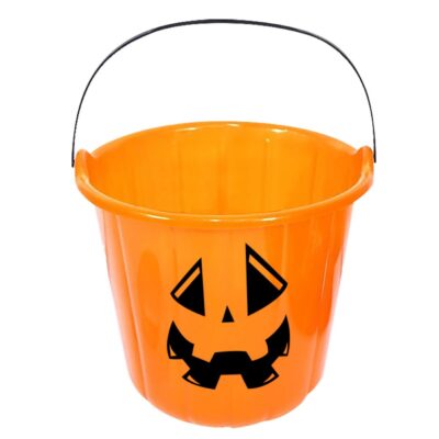 Κουβάς Halloween Trick or Treat Κολοκύθα ø17x14,5cm Carnavalista 232661
