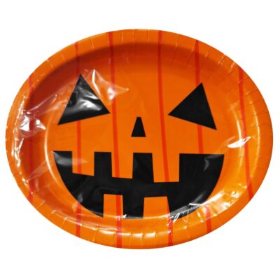 Πιατέλα Χάρτινη Halloween Σετ=8 τεμ 30x25x4cm Carnavalista 232670