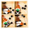 Στολίδια Ξύλινα Halloween σετ=12τεμ Σύνολο=14x14cm τεμ=6cm Carnavalista 232835