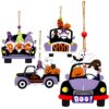 Στολίδι Ξύλινο Halloween 11x7cm Carnavalista 232836