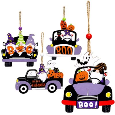 Στολίδι Ξύλινο Halloween 11x7cm Carnavalista 232836