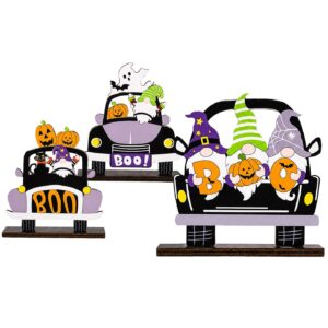 3-2817 Επιτραπέζιο Ξύλινο Διακοσμητικό Halloween 11x9cm Carnavalista 232837