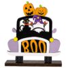 Επιτραπέζιο Ξύλινο Διακοσμητικό Halloween 11x9cm Carnavalista 232837