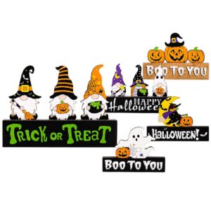 3-2818 Επιτραπέζιο Ξύλινο Διακοσμητικό Halloween 16x11cm Carnavalista 232838