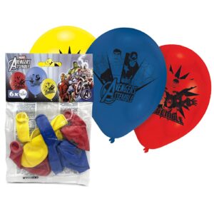 Σετ 6 Μπαλόνια Avengers 22,8 cm 9" Amscan