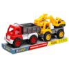 Σετ 2 Δομικά Οχήματα Friction 32x14x9cm ToyMarkt 902405