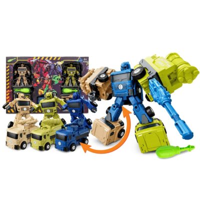 Ρομπότ - Όχημα σετ 42x28x6cm ToyMarkt 913727