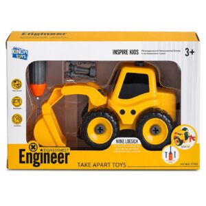 Εκσκαφέας Free Wheels & Κατσαβίδι 26x16,5x9cm ToyMarkt 913728