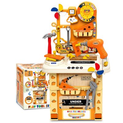 Πάγκος Εργαλεία σετ=17τεμ Ανοιχτή: 69x39x25,5cm ToyMarkt 913753