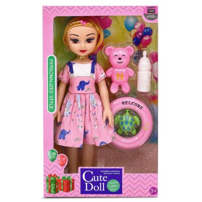 Κούκλα Cute Doll 34x20x6cm ToyMarkt 922138