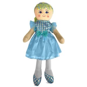 78-269 Κούκλα Πάνινη Γαλάζια Πριγκίπισσα 60cm ToyMarkt 98289
