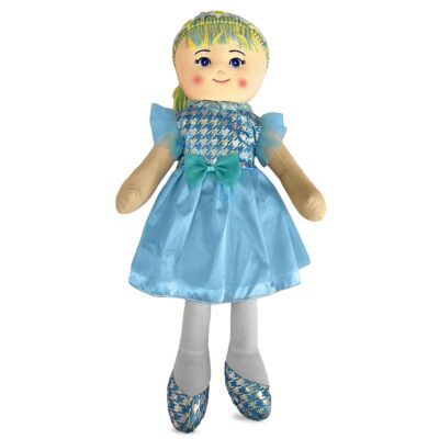 Κούκλα Πάνινη Γαλάζια Πριγκίπισσα 60cm ToyMarkt 98289