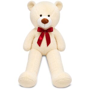 Αρκούδος Γίγας με Φιόγκο 120cm (καθιστό 65cm) ToyMarkt 99541