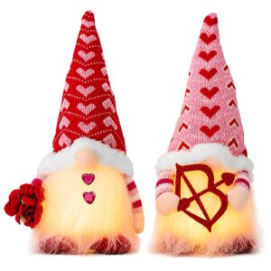Νάνος Διακοσμητικός Valentine με φως 29cm ToyMarkt 99567
