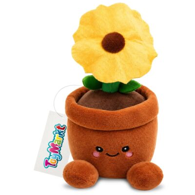 Λούτρινο Λουλούδι σε Γλάστρα 21x17cm ToyMarkt 99574